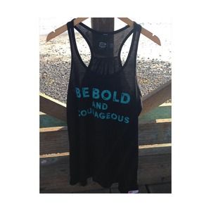 Christian Inspired "Be Bold and Courageous" Tank